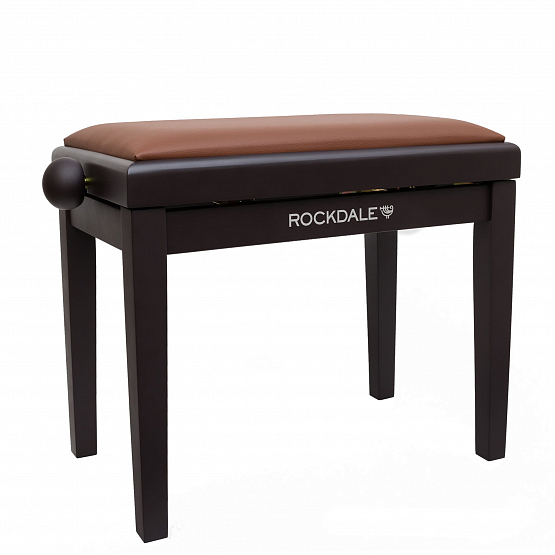 Банкетка с регулировкой высоты для пианиста ROCKDALE Rhapsody 131 Rosewood Brown | Музыкальные инструменты ROCKDALE