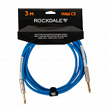 Инструментальный (гитарный) кабель ROCKDALE Wild C3 – фото 1