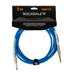 Инструментальный (гитарный) кабель ROCKDALE Wild C3