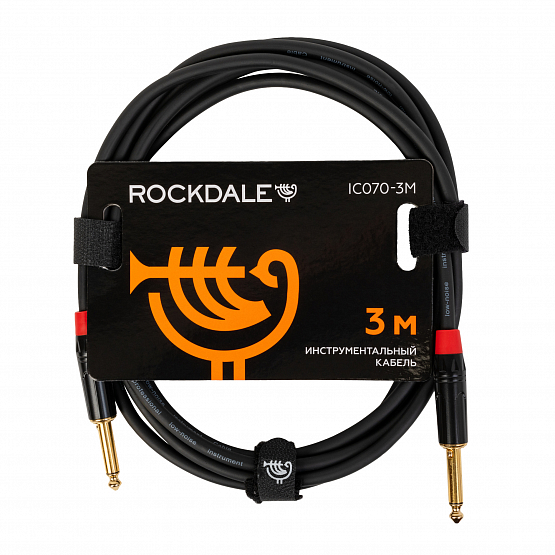 Инструментальный кабель ROCKDALE IC070-3M | Музыкальные инструменты ROCKDALE