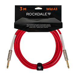 Инструментальный (гитарный) кабель ROCKDALE Wild A3
