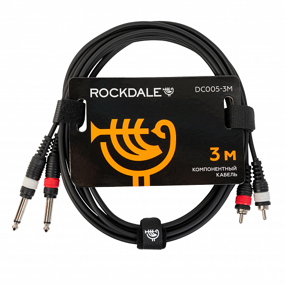 Компонентный кабель ROCKDALE DC005-3M | Музыкальные инструменты ROCKDALE