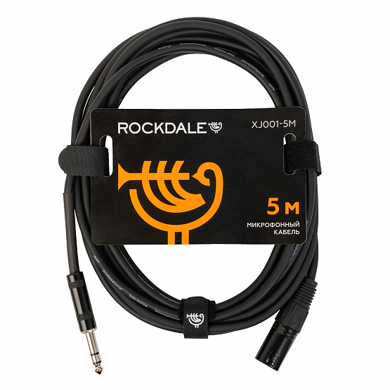 Микрофонный кабель ROCKDALE XJ001-5M | Музыкальные инструменты ROCKDALE