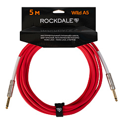 Инструментальный (гитарный) кабель ROCKDALE Wild A5