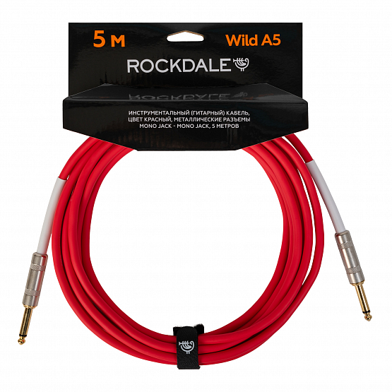 Инструментальный (гитарный) кабель ROCKDALE Wild A5 | Музыкальные инструменты ROCKDALE
