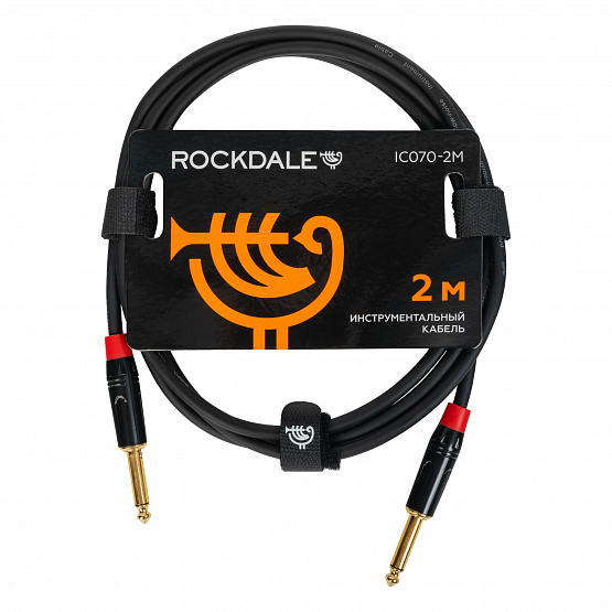 Инструментальный кабель ROCKDALE IC070-2M | Музыкальные инструменты ROCKDALE