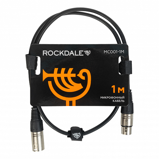 Микрофонный кабель ROCKDALE MC001-1M | Музыкальные инструменты ROCKDALE