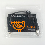 Микрофонный кабель ROCKDALE MC001-30CM – фото 5