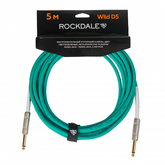 Инструментальный (гитарный) кабель ROCKDALE Wild D5 | Музыкальные инструменты ROCKDALE
