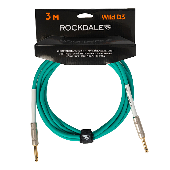 Инструментальный (гитарный) кабель ROCKDALE Wild D3 | Музыкальные инструменты ROCKDALE