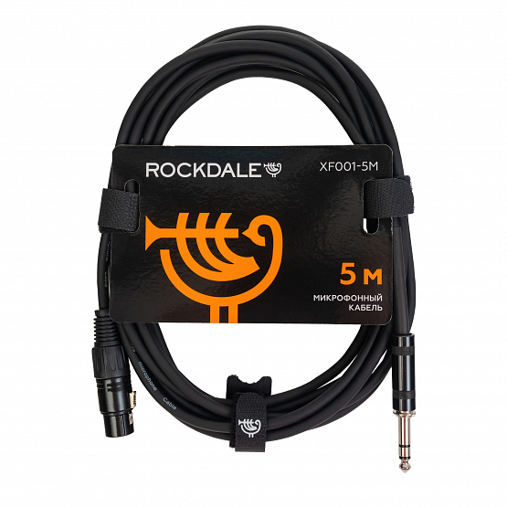 Микрофонный кабель ROCKDALE XF001-5M | Музыкальные инструменты ROCKDALE