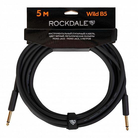 Инструментальный (гитарный) кабель ROCKDALE Wild B5 | Музыкальные инструменты ROCKDALE
