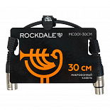 Микрофонный кабель ROCKDALE MC001-30CM – фото 1