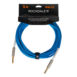 Инструментальный (гитарный) кабель ROCKDALE Wild C5