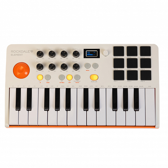 MIDI-клавиатура ROCKDALE Element White | Музыкальные инструменты ROCKDALE