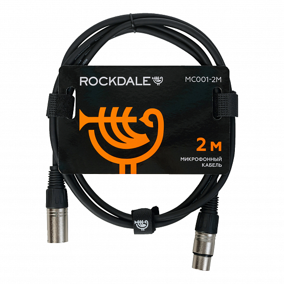 Микрофонный кабель ROCKDALE MC001-2M | Музыкальные инструменты ROCKDALE
